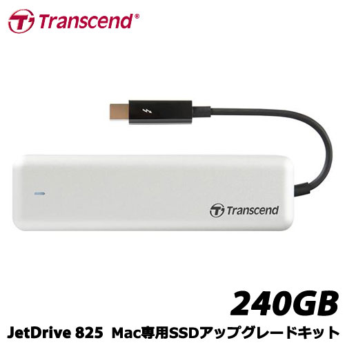 トランセンド TS240GJDM825 [240GB JetDrive 825 Thunderbolt PCIeポータブルSSD]