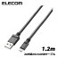 쥳ࡡMPA-AMB2U12BK [microUSB֥/̿/1.2m/֥å]