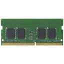 エレコム EW2400-N4G/RO [EU RoHS/DDR4-2400/260pin S.O.DIMM/4GB]