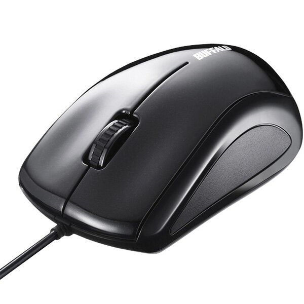 버팔로 코쿠요 서플라이 BSMLU100BK [유선 레이저식 마우스 조용/3 버튼 블랙]