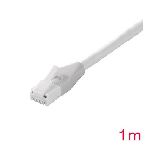 �Хåե����������襵�ץ饤 BSLS5ENU10WH2 [�ĥ���ޤ�ʤ�LAN�����֥� ���ƥ��꡼5e ���ȥ졼�� ����������� 1m �ۥ磻��]