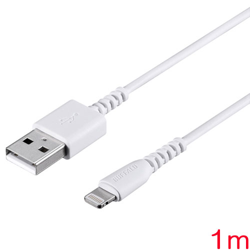 Rakuten - バッファローコクヨサプライ BSMPCL110WH [Lightningケーブル(A - Lightning) 1m ホワイト]
