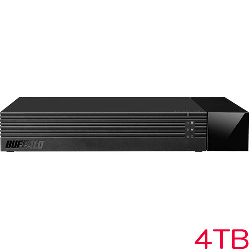 Rakuten - バッファロー HDV-SAM4.0U3-BKA [使用量メーター付 3.5インチ外付HDD 4TB ブラック]