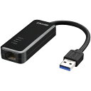 バッファロー LUA4-U3-AGTE-BK [Giga USB3.0対応 有線LANアダプター ブラック]