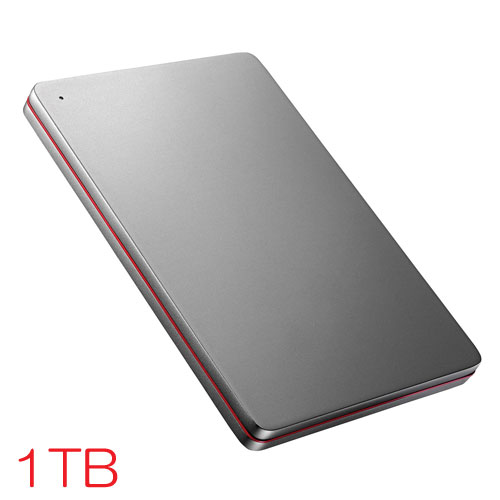 アイオーデータ HDPX-UTS HDPX-UTS1K [USB3.0対応ポータブルHDD 1TB Black×Red]