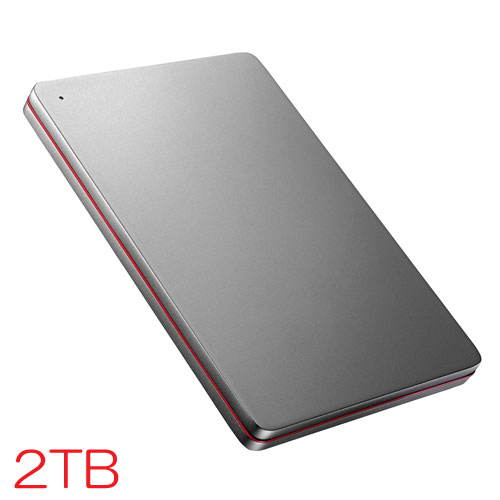 アイオーデータ HDPX-UTS HDPX-UTS2K [USB3.0対応ポータブルHDD 2TB Black×Red]