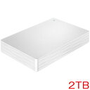 アイオーデータ HDPH-UTR HDPH-UT2DWR [USB3.1 Gen1/2.0 ポータブルHDD ホワイト 2TB]