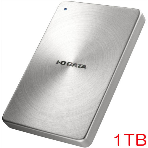 アイオーデータ HDPX-UTA1.0S [USB 3.0対応 ポータブルHDD「カクうす」1.0TB 銀]