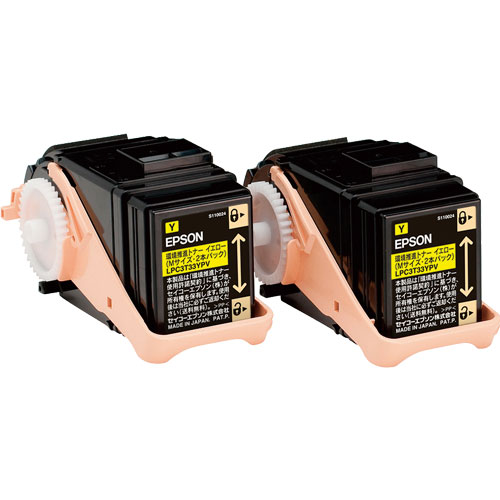 Rakuten - LPC3T33YPV [LP-S7160シリーズ用 Vトナー/イエロー/Mサイズ×2]