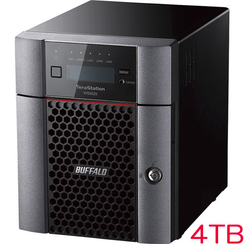 バッファロー　TeraStation WS5420DN04S9 [WS IoT2019SE 4ベイデスクトップNAS 4TB]