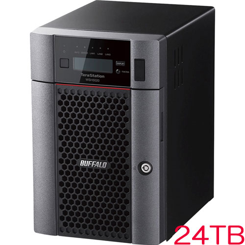 バッファロー TeraStation WSH5620DN24S9 [HWRAID WS IoT2019SE 6ベイデスクトップNAS 24TB]