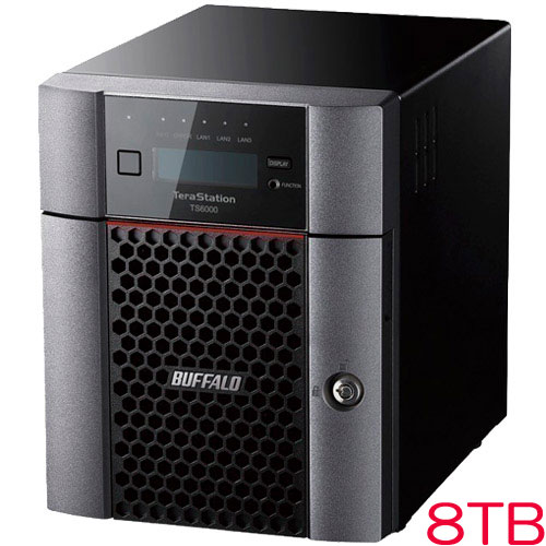 バッファロー TS6400DN0804 [TeraStation TS6000 4ベイ デスクトップNAS 8TB]