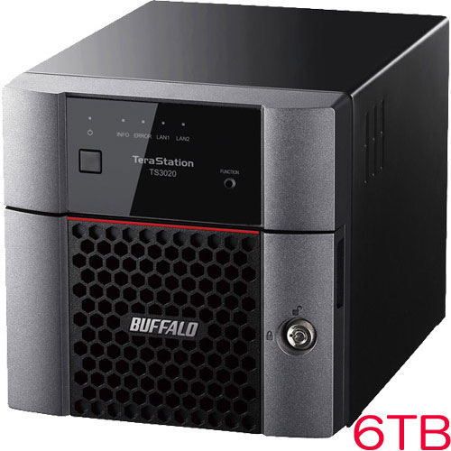 バッファロー TS3220DN0602 [TS3020DNシリーズ 2ベイデスクトップNAS 6TB]