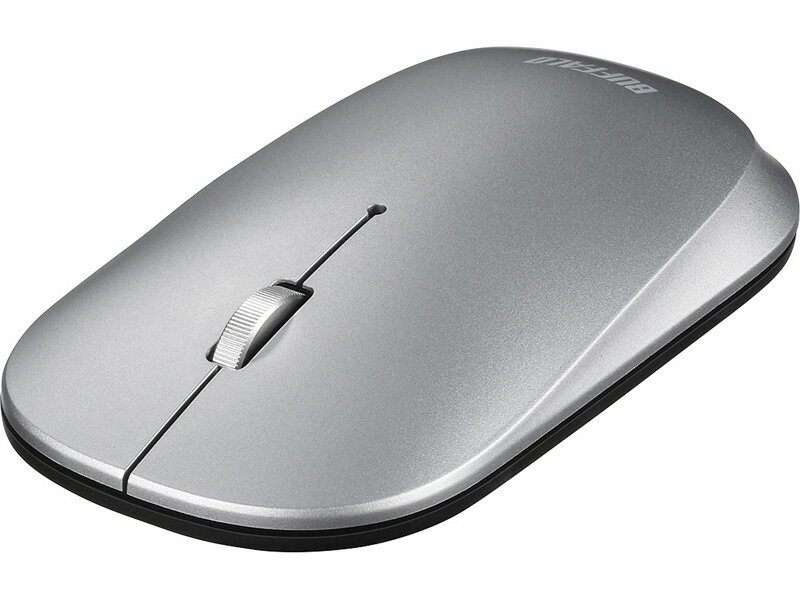 バッファロー（サプライ） BSMBW330NSV [薄型 3ボタン 無線 BlueLEDマウス ノーマル シルバー]