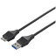 Хåեʥץ饤 BSUAMBSU305BK [USB3.0 A-microB ॱ֥ 0.5m ֥å]