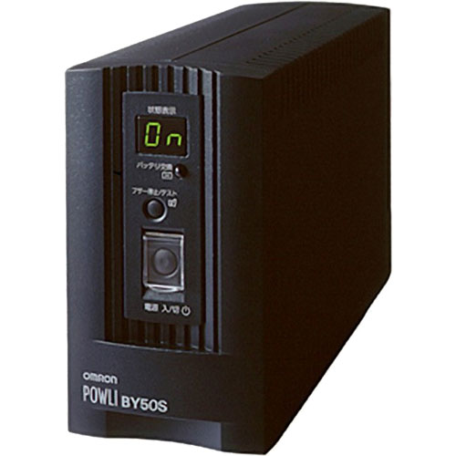 Ups - オムロン BY50SG5 [無停電電源装置 500VA 無償保証延長サ−ビス5年パック付]