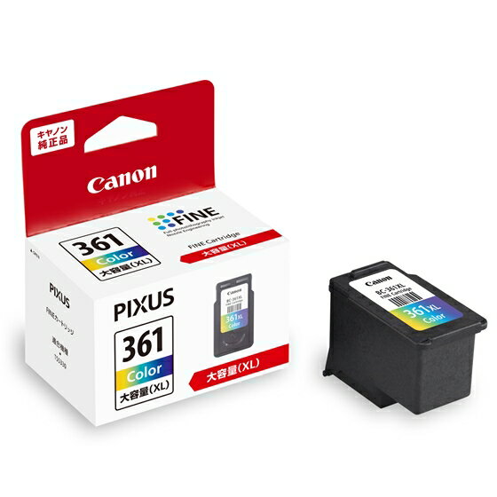 FINE カートリッジ BC-361XL 3色カ...の商品画像