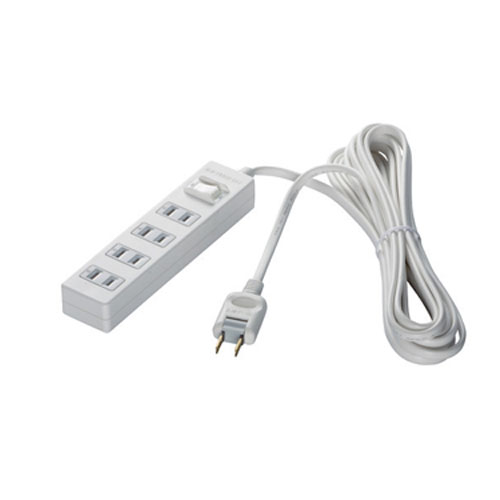 �Хåե������ʥ��ץ饤�� BSTAPPS2410WH [2P�Ÿ����å� 4�ĸ� �륵����/���楹���å� 1m �ۥ磻��]