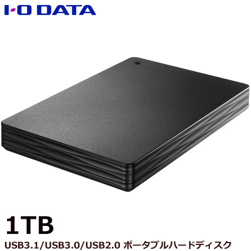 アイオーデータ HDPH-UT1KR/E [USB 3.1 Gen 