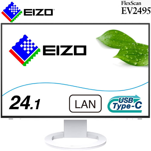 ナナオ（EIZO） FlexScan EV2495-WT [24.1型カラー液晶モニター EV2495 ホワイト]