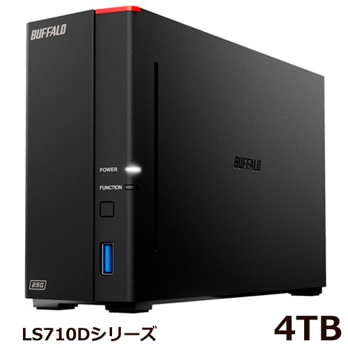 バッファロー LS710D0401 [リンクステーション LS710D NAS 1ベイ 4TB]