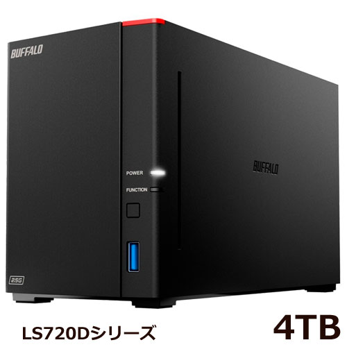 バッファロー LS720D0402 [リンクステーション LS720D NAS 2ベイ 4TB]