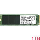 トランセンド TS1TMTE112S 1TB PCIe SSD 112S M.2(2280) NVMe PCIe Gen3 x4 3D TLC 片面実装