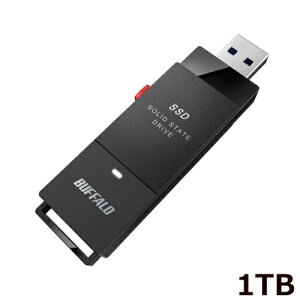 Хåե SSD-PUT1.0U3BC/D [դSSD ݡ֥ USB3.2 Gen1 ƥå TVϿб 1.0TB ֥å]