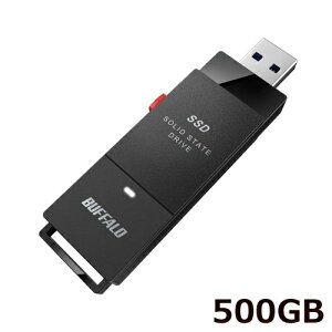 Хåե SSD-PUT500U3BC/D [դSSD ݡ֥ USB3.2 Gen1 ƥå TVϿб 500GB ֥å]