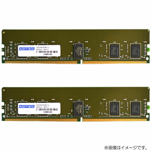 ɥƥå ADS3200D-R32GDBW [32GB2 DDR4-3200 (PC4-25600) ECC Registered DIMM 2Rx8 288pin]