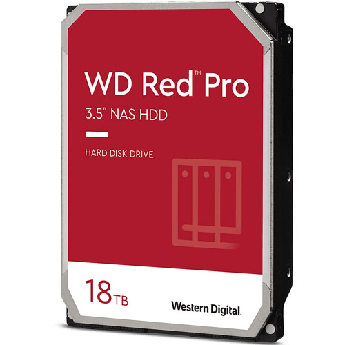 ウエスタンデジタル WD181KFGX [WD Red Pro（18TB 3.5インチ SATA 6G 7200rpm 512MB）]