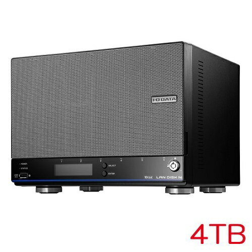アイオーデータ HDL4-HAEXB HDL4-HA4EXB [10GbE Linux 4ドライブ BOXタイプNAS 4TB]