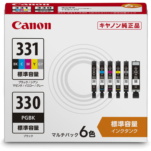 Rakuten - BCI-331+330/6MP [インクタンク BCI-331+330/6MP マルチパック 5334C001 純正]