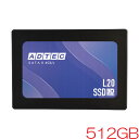 AhebN AD-L20DS25I-512G [512GB SSD 2.5inch SATA III DRAMLbV 3D TLC 400TBW 3Nۏ]