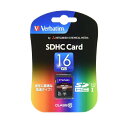 OHwfBA Verbatim SD/microSDJ[h SDHC16GJVB2 [SDHC Card 16GB Class 10]