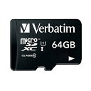 OHwfBA Verbatim SD/microSDJ[h MXCN64GJVZ2 [Micro SDXC Card 64GB Class 10]