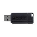 三菱化学メディア VerbatimUSBフラッシュメモリ USBP8GVZ3 USB2.0対応 USBメモリ 8GB 黒