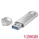 ACEI[Ef[^ U3C-STD U3C-STD128G/S [USB-A&USB-CUSB[ 128GB Vo[]