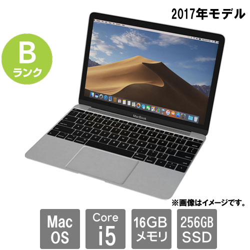 Apple ★中古パソコン・Bランク★C02V507RHH29 [MacBook 10.1(Core i5 16GB SSD256GB 12 MacOS)]