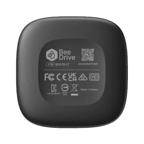 Synology BDS70-2T [2TB BeeDrive 個人用バックアップ ハブ USB 3.2 Gen 2 (10Gbps) Type-C] - Image 2