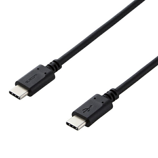 Rakuten - エレコム MPA-CC20PNBK [スマホ・タブレット用USBケーブル/C-C/PD/2.0m/ブラック]