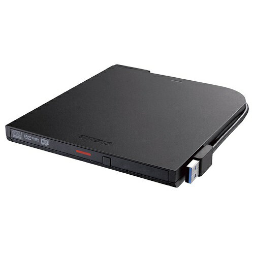 バッファロー DVSM-PTS8U3-BKB [USB3.2 ポータブルDVDドライブ 再生・書込ソフト付]