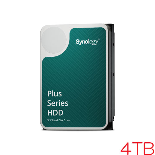 Synology HAT3300-4T [4TB HDD Plus꡼ 3.5 SATA 6G 5400rpm 256MB]