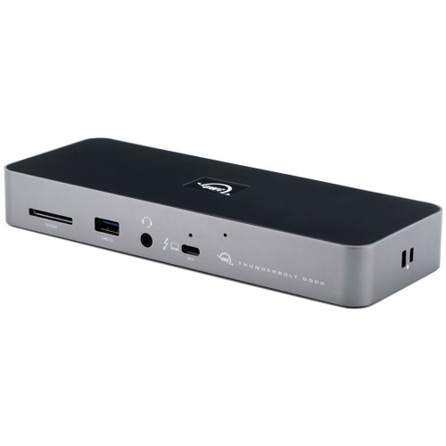 OWC OWCTB4DOCKN 11-Port Thunderbolt Dock (TBT 4 x 3 USB PD USB-A x 4 SD 4.0 GbE audio) 2年保証