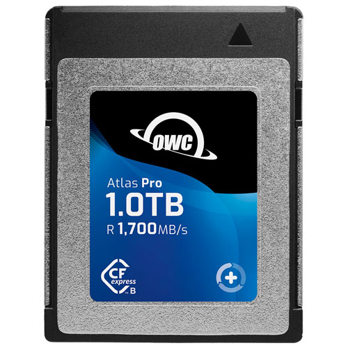 OWC OWCCFXB2P01000 [1.0TB Cfexpress Type Bカード Atlas Pro Cfexpress 3年保証]