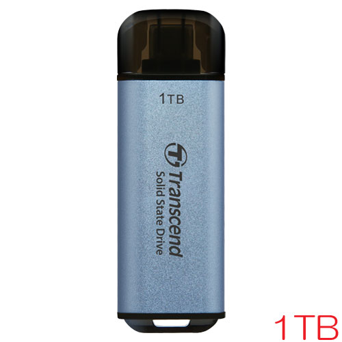 ȥ󥻥 TS1TESD300C [1TB ƥåSSD ESD300 USB 3.2 Gen 2 Type-C USB OTGб ֥롼 5ǯݾ]