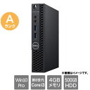 DELL Ãp\REAND10U003 [OptiPlex 3060 Micro(i3-8100T 4GB HDD500GB Win10Pro64)]