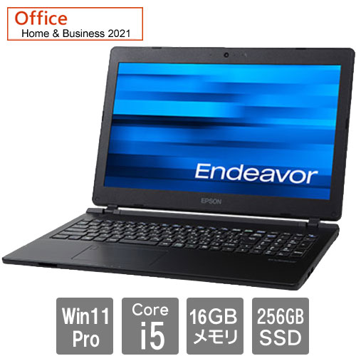 エプソンダイレクト EHC36794 [Endeavor NJ4400E-2 HD液晶搭載モデル(i5-10210U 16GB SSD256GB 15.6HD H&B W11P64)]