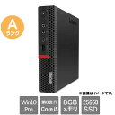 m{EWp Ãp\REAN10T8S11600 [ThinkCentre M720q(i5-8400T 8GB SSD256GB Win10Pro64)]