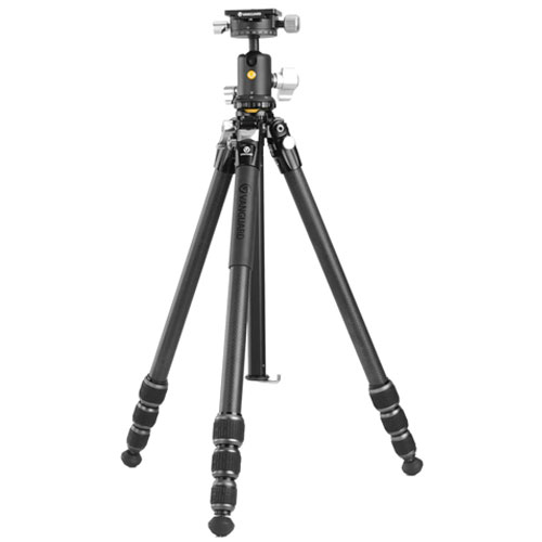 VANGUARD VEO 5 234CB110S [コンパクトカーボン三脚 4段 VEO BH-110S ボールヘッド雲台付属 三脚ケース..